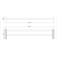 Набор аксессуаров для ванной Lauter 21SH2062 + 21SH42092 + 21SH2092 + 21SH42022 (Matt Black, 4 предмета)