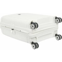 Чемодан-спиннер Verage Edinburgh 22019WS II-S+ 55 см (белый оникс)