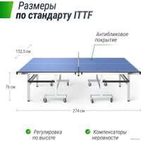 Теннисный стол Unix Line MDF TTS25INDBL