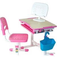 Парта Fun Desk Piccolino (розовый) [211461]