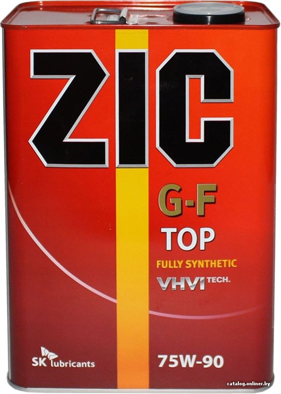 Трансмиссионное масло ZIC G-F TOP 75W-90 4л