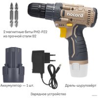 Дрель-шуруповерт Nocord NCD-12.1.20.B (с 1-им АКБ)