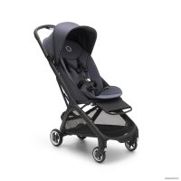 Коляска прогулочная «книга» Bugaboo Butterfly (black/stormy blue)