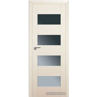 Межкомнатная дверь ProfilDoors 46U L 60x200 (магнолия сатинат/мателюкс графит)