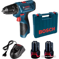 Дрель-шуруповерт Bosch GSR 120-LI Professional 06019G8020 (с 2-мя АКБ, кейс)