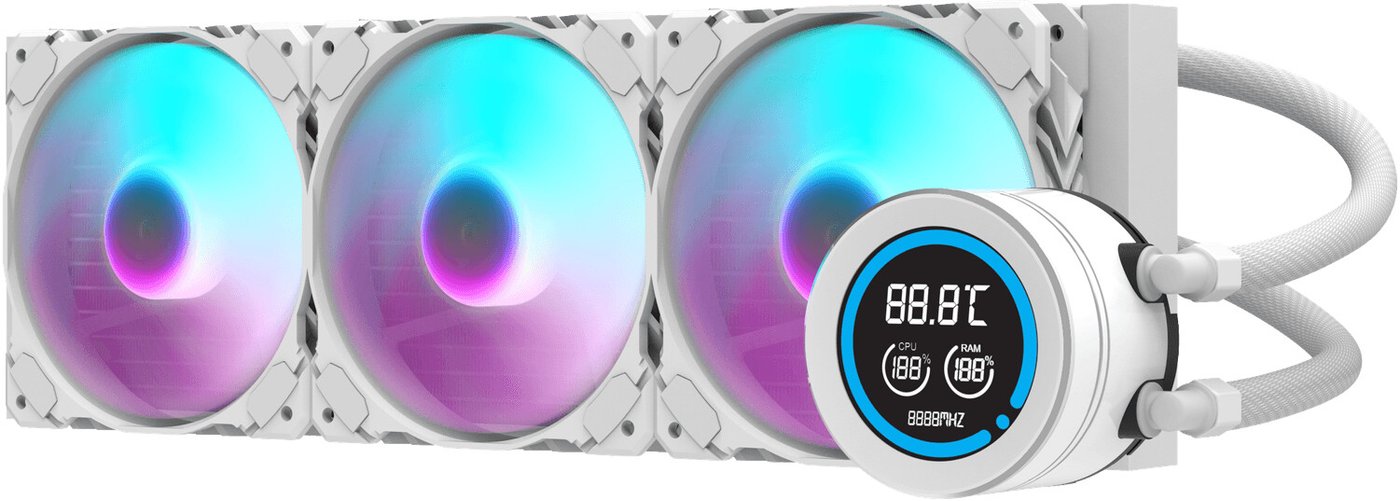 

Система жидкостного охлаждения для процессора dark Flash DN360D (белый)