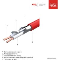 Нагревательный кабель СТН КС-600 32.5 м 585 Вт