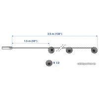 Новогодняя гирлянда Ikea Строла 305.032.07