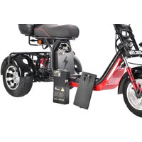 Электроскутер White Siberia CityCoco WS-Pro Trike 3000W 21Ah (с черными брызговиками)