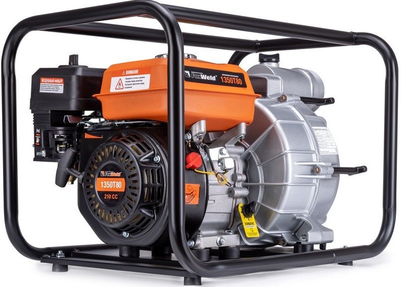 Мотопомпа FoxWeld 1350T80