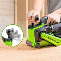 Ленточная шлифмашина Greenworks G24BS 3100607CUA (с 1-им АКБ)