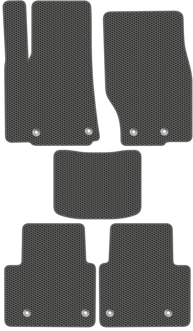 

Комплект ковриков для авто Alicosta Jeep Grand Cherokee V (suv / Short (5мест) ) 2021 - Н.В. (серый)