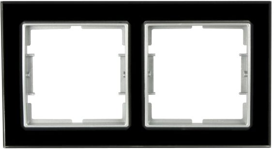 

Рамка Mutlusan Elitra 2170 814 1292 (черное стекло)