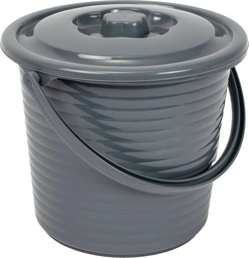 

Ведро Runis 6-264 (7 л, графит)