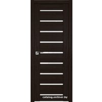 Межкомнатная дверь ProfilDoors 2.49XN L 60x200 (дарк браун, стекло белый триплекс)