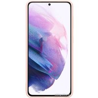 Чехол для телефона Samsung Silicone Cover для Galaxy S21 (розовый)