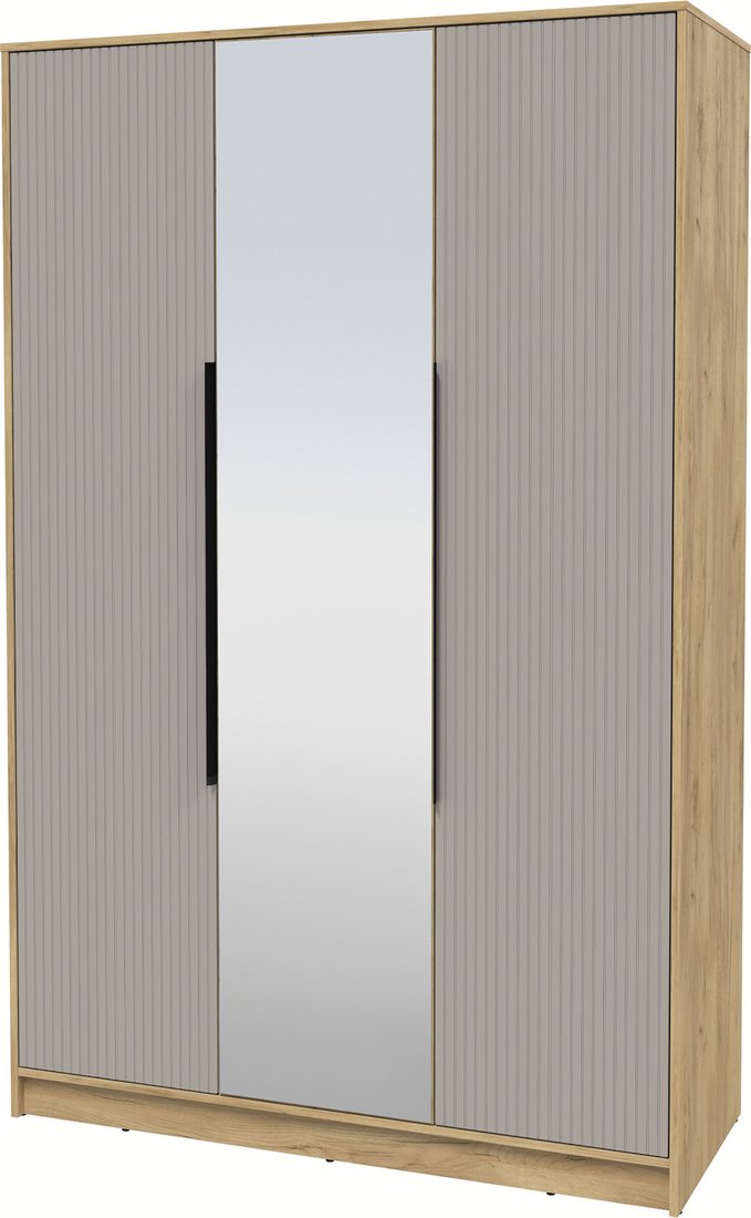 

Шкаф распашной Интерлиния Концепт Лайн КТ-Ш3з (дуб золотой/луна)