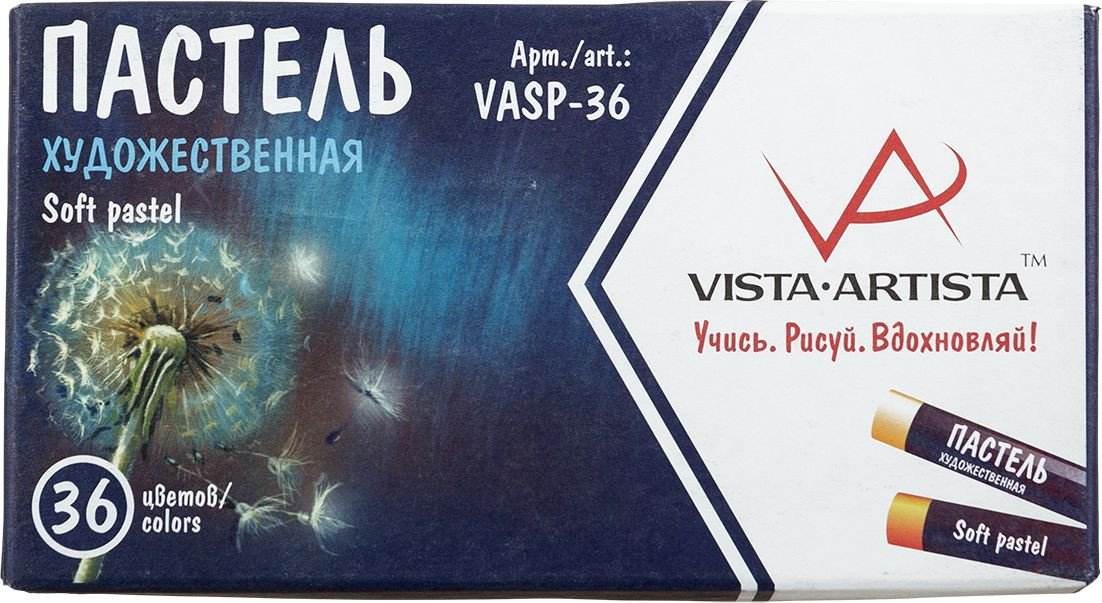 

Пастель масляная Vista-Artista Studio художественная VASP-36 (36 цв)