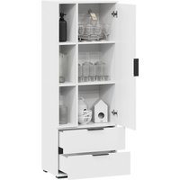 Шкаф-витрина Трия Агата исп.2 (белый ясень)