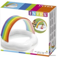 Надувной бассейн Intex Радуга-облако 57141 (142x119x84)