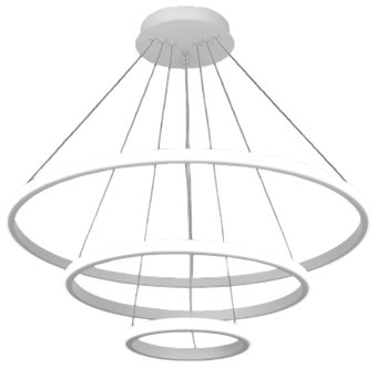 Подвесная люстра In Home Estetika Ring-140RC-3WH 4690612062464