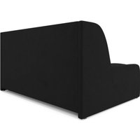 Диван Мебель-АРС Аккордеон Барон №6 НПБ 140x200 (велюр черный HB-178/17)