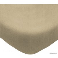 Простыня Luxsonia Махра на резинке 160x200 Мр0020-1 (бежевый)