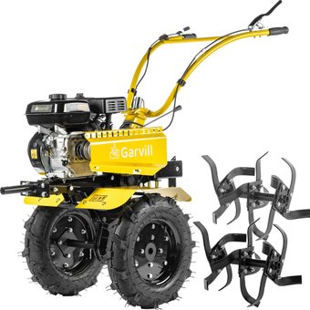 Мотоблок бензиновый Garvill MCP-217K-10 (колеса 4.00-10)