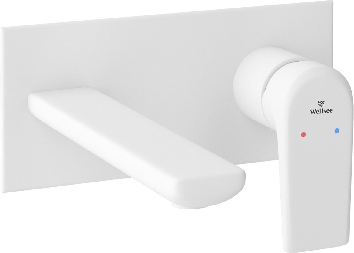 

Смеситель Wellsee ICON! for life 182315001, встраиваемый (матовый белый)