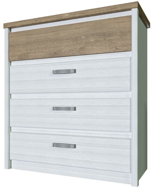 

Комод Anrex Provence 4S (вудлайн кремовый-дуб каньон)