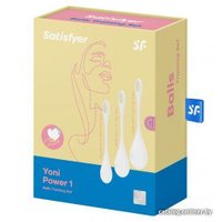 Вагинальные шарики Satisfyer Yoni Power 1 9043835 (белый)