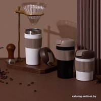 Термокружка Kiss Kiss Fish Rainbow 0.49л (коричневый)