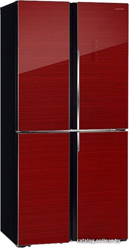 Четырёхдверный холодильник Hiberg RFQ-490DX NFGR