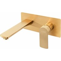 Смеситель Hansberge H699 (золото матовый) в Мозыре