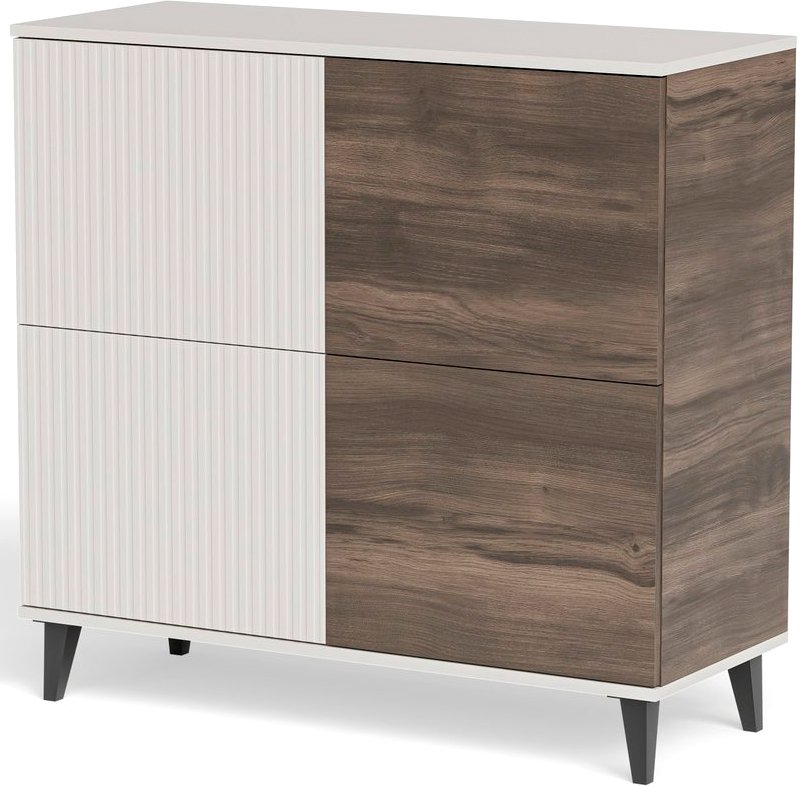 

Комод Halmar Random 2 KM-2 (кашемир/орех/черный)