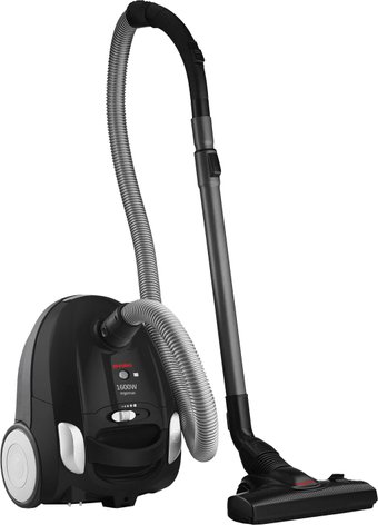 Пылесос Shivaki VCB 316 (с мешком, черный)