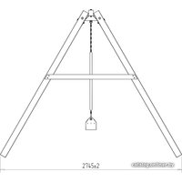 Стационарные качели Красная звезда Р911-27