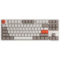 Клавиатура Akko 5087B Plus White (Akko Cream Yellow V3)