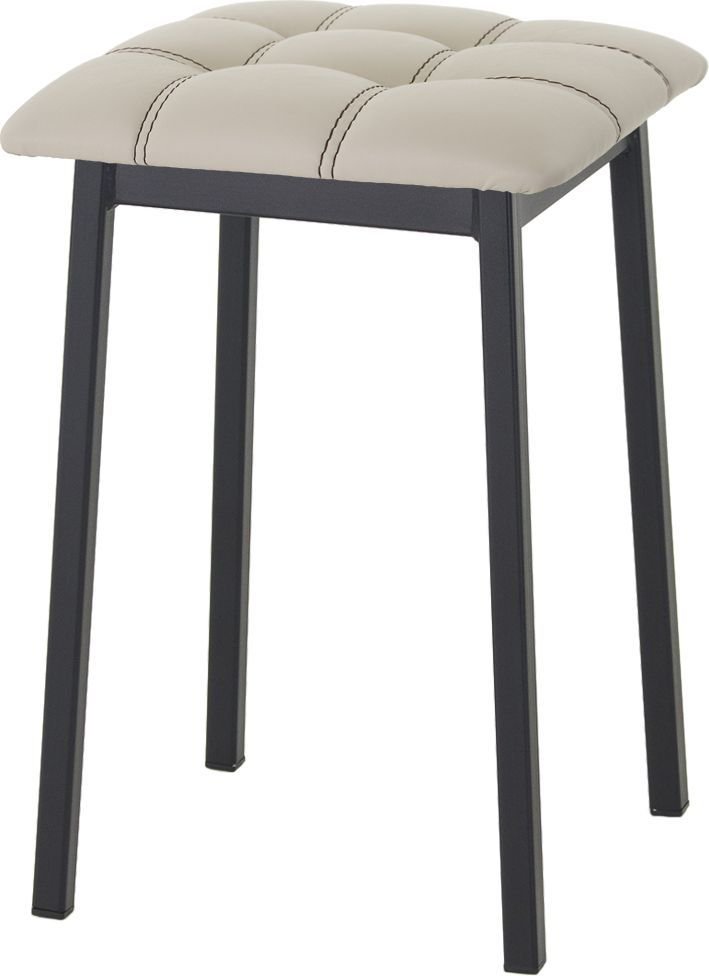 

Табурет AMC Comfort 7К1.3 (кожзам, бежевый/черный)