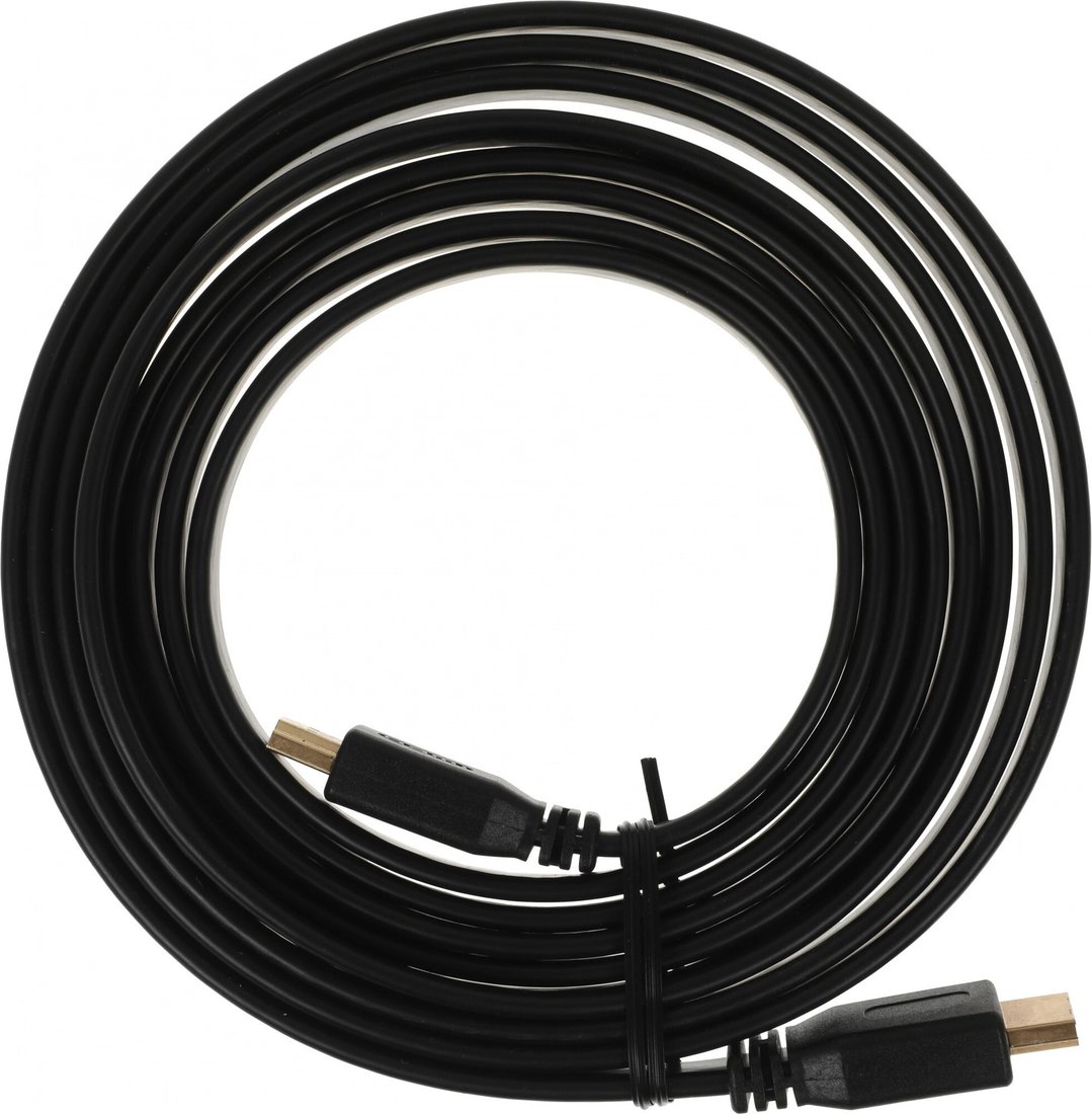 

Кабель Buro BU-HDMI-FLAT-V1.4-3M HDMI - HDMI (3м, черный)