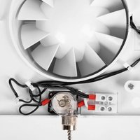 Осевой вентилятор Royal Thermo Sunrise RAFR 100 P с тяговым выключателем