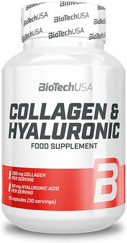 Витамины, минералы BioTech USA Collagen & Hyaluronic (30 капсул)