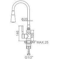 Смеситель Ledeme L4199M-16