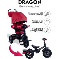 Детский велосипед Bubago Dragon BG 104-4 (красный)
