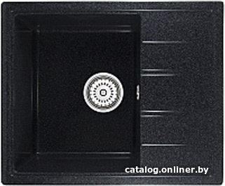 Кухонная мойка Berge BG-5850 (черный глянцевый)