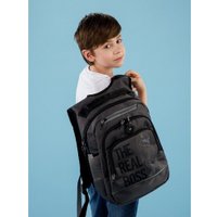 Школьный рюкзак Grizzly RB-450-3f (серый)