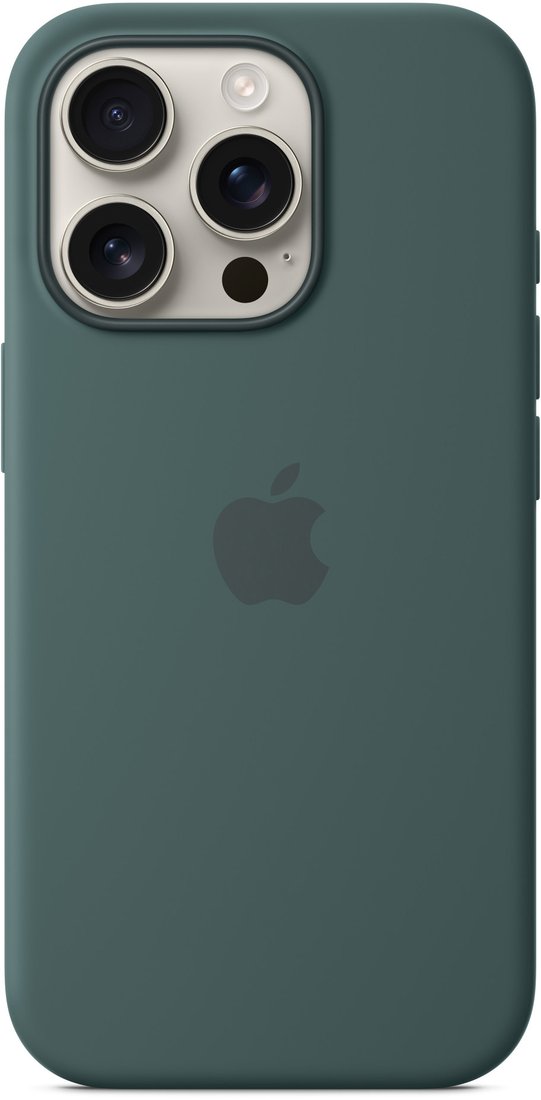 

Чехол для телефона Apple MagSafe Silicone Case для iPhone 16 Pro (зеленый)