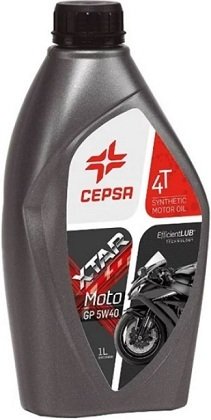 

Моторное масло CEPSA Xtar Moto 4T GP 5W-40 1л
