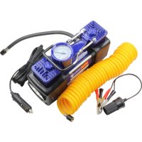 Автомобильный компрессор Nova Bright АК-75L (двухпоршневой, мет. корпус, LED-фонарь, сумка)