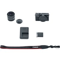 Беззеркальный фотоаппарат Canon EOS M100 Kit 15-45mm (черный)